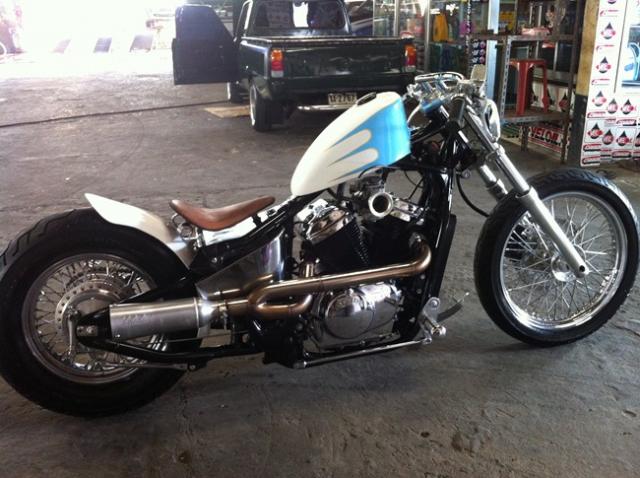 Honda steed 400 bobber #2
