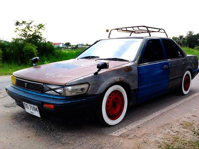 Nissan bluebird u12 tuning #6