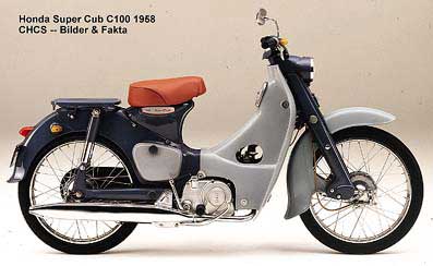 Thaiscooter honda c100