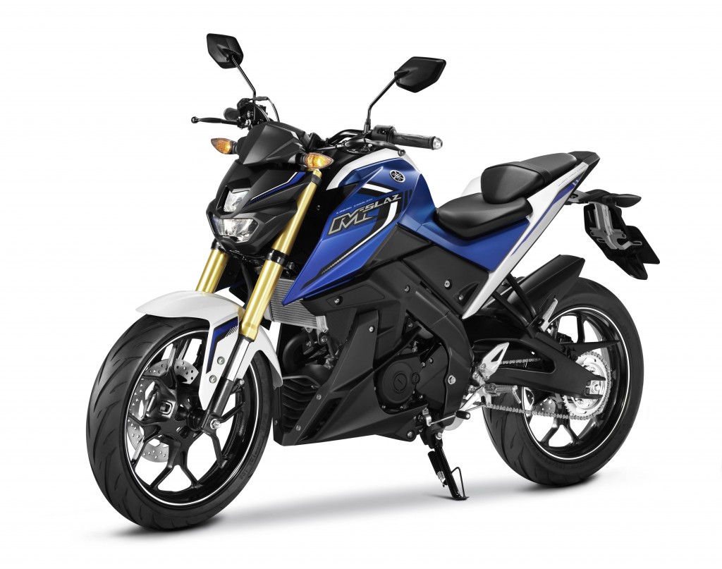 Yamaha M-SLAZ น้ำเงิน-ขาว