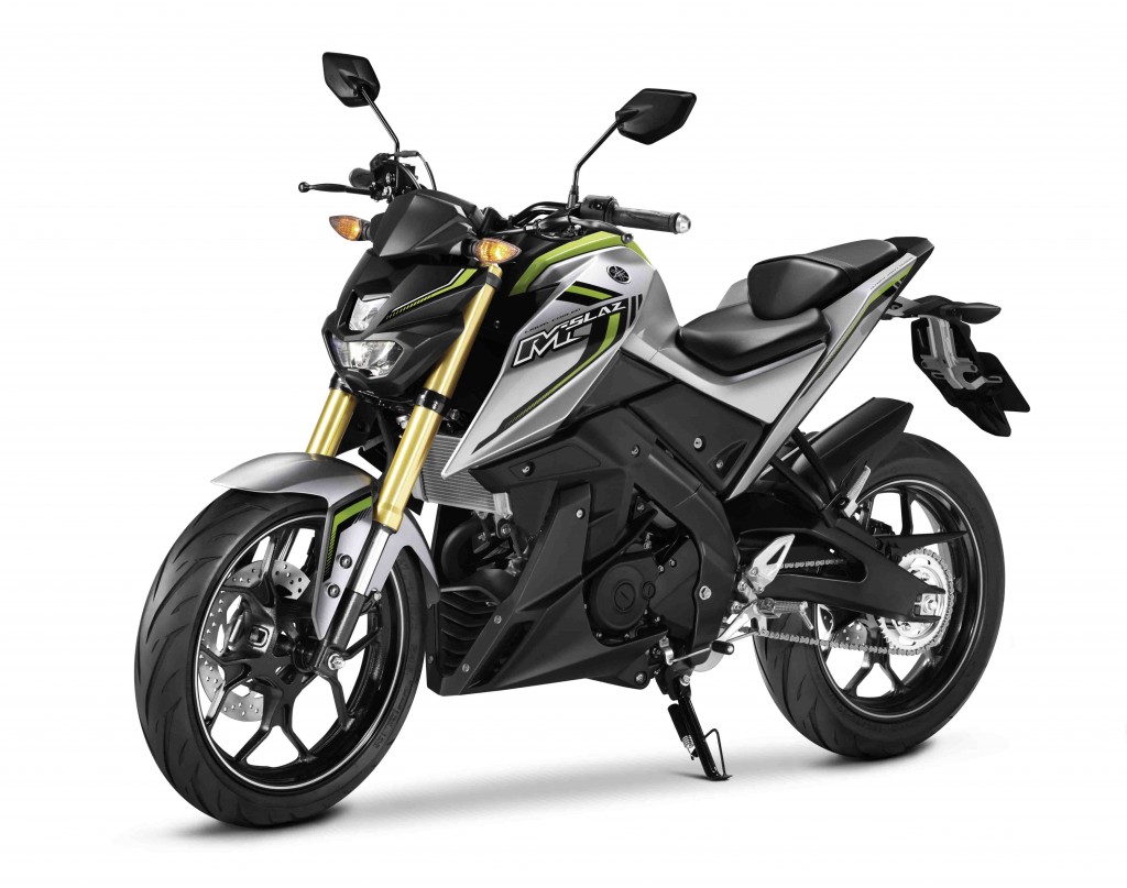 Yamaha M-SLAZ เทา-เขียว