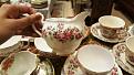 ทรีโองานอังกฤษ ลายกุหลาบชมพู และเหยือกนม bone china england ขายทรีโอละ 750 เหยือกนมใบละ 750 ค่าส่ง 40